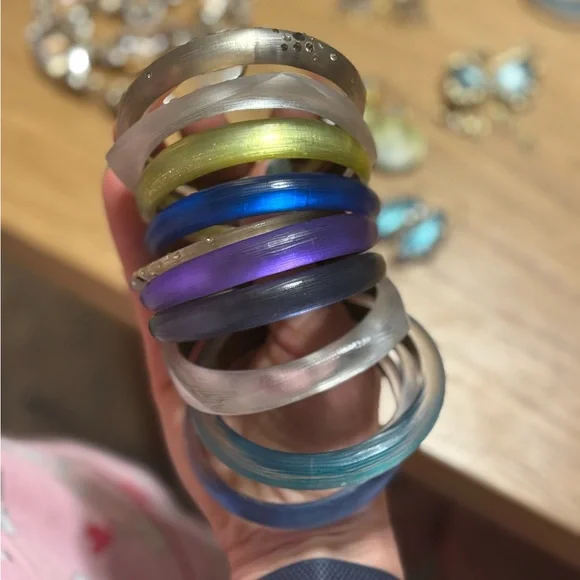 Alexis Bittar Multicolor Bangle Set - Picture 3 of 4